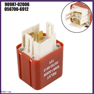 【DEGN】12V 4Pin For Toyota Water tank Fan Relay 90987-02006 056700-6912 90987-02011[lvdn-my]