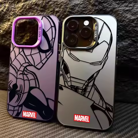 Spider Man Iron Man Case for Xiaomi Redmi Note 14 13 12 11 10 9 8 Pro Plus 14S 12S 11S 10S 9S Redmi 