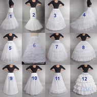 LIDU1 Vintage Puffy Hoop Skirt for Dresses