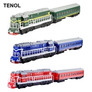 [TENOL] 1:87 Train Model Simulation Toy Railway Train Model Train Toy for Enthusiast