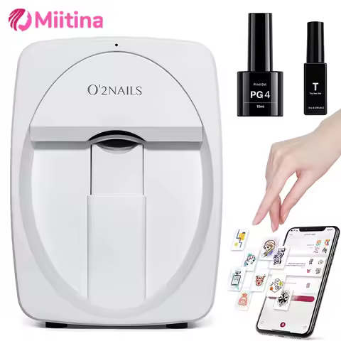 New 3D Mobile Nail Printer M1 Pattern Digital Nail Art Printer Machine O2nails Portable H1 Nail Art 