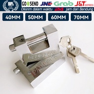 Kunci Pintu Pagar Gembok Panzer Panser Anti Maling Gembok Gudang Anti Potong Kunci Gembok Panser Uku