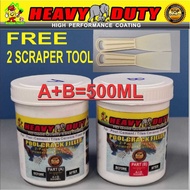 POOL CRACK FILLER 2-PACK EPOXY ( A+B=500ML ) Universal 2-Pack Epoxy Filler Putty Fairing Compound (F