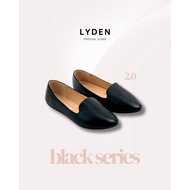 Lyden Black series 2.0 Malaysian cutting-Classic Black Ballet Flats Women Flats