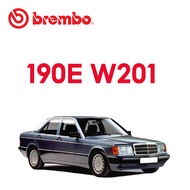 BREMBO Rear Brake Pads (1 set) - Mercedes 190E W201