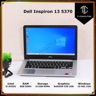 Dell Inspiron 13 5370 Intel Core i5-8250U 8GB RAM 512GB NVMe SSD Radeon 530 2GB GPU Refurbished Lapt
