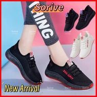 Women Sport Shoes Sneakers Perempuan Kasut Sukan Wanita Fashion Design Sneaker Female Walking Shoe