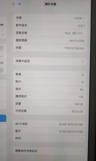 ipad8    128G