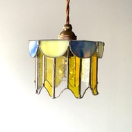 夢之夜藍丁香和藏紅花黃