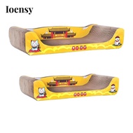 Ioensy Cat Scratcher Cardboard Cat Scratch Bed Corrugated Cat Furniture Large Wide Furniture Protect