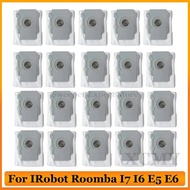 ถุงหูรูดสำหรับ Irobot Roomba I7 + I7 Plus J7 J7 + /Plus E6 E5 E7 S9 S9 + อะไหล่เครื่องดูดฝุ่นหุ่นยนต์ถุงอะไหล่สำรอง