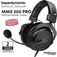 Beyerdynamic MMX300 PRO OverEar Gaming Headset with Boom Microphone