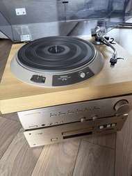 DENON DP-790 黑膠唱盤連 Marantz 擴音機