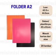 Large Folder A2 Size/ Folder A2 Folder 20 Sheets