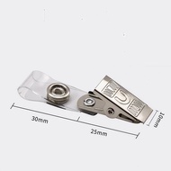 ID Card Clip Crocodile Clip Iron Clip ID Card Strap Crocodile Iron Clip Name Card Committee Business