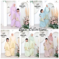 NEW ARRIVAL | FAMILY SET SEDONDON | KURUNG SHERIN IBU & ANAK | 6 HOT COLOUR | KURUNG SULAM KERAWANG 