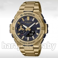 CASIO卡西歐G-SHOCK系列 GST-B500GD-9AJF 男裝手錶 20氣壓防水 太陽能石英機芯 不鏽鋼錶帶 黑色錶盤