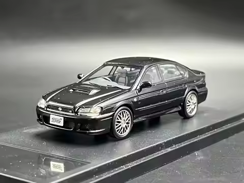 Hi-Story 1:43 Scale Subaru Legacy S401 STI 2002 Resin Car Model