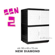 LEMARI PLASTIK TABITHA RAK SERBAGUNA MINIMALIS [TABBOX]