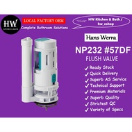Flush Valve - Dual Flush - Toilet Cistern /  Tank   NP232 #57DF