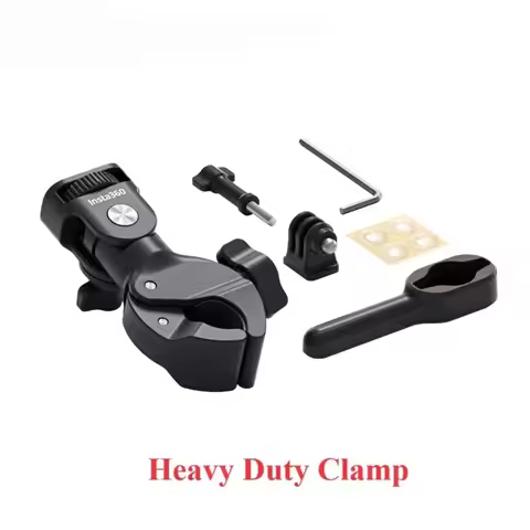 Insta 360 Heavy Duty Clamp For Insta360 X4 Ace Pro\Ace\GO3 \X3\ONE RS (Twin/4K)\GO 2\ONE X2 Original