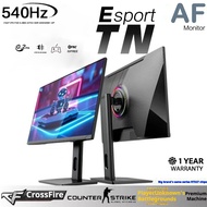 24.1 Inch Esports Gaming Monitor with High Refresh Rate up to 540Hz Fast 0.2ms Response HDR400 and V