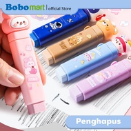 BOBOMART Retractable Eraser Mechanical Eraser Cute Color Push Eraser Sliding Eraser Cute Push Eraser
