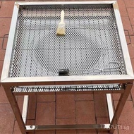 Stainless Steel Thickened Barbecue Grill Household Barbecue Table Foldable Heating Stall Portable Outdoor Barbecue Grill Barbecue Wire