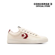 CONVERSE รองเท้า STAR PLAYER 76 ARCHIVAL ATHLETICS OX CREAM/RED ผู้หญิง A12591CF_S5CMRE