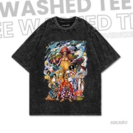 Hikaru Kaos One Piece "GOLD D ROGER One Piece" Oversize Washed T-Shirt | Stone Wash T-Shirt | Anime T-Shirt| Comic T-Shirts | T-shirt Film | Oversized T-shirt | Stone Wash Oversize | Washed T-Shirt | Vintage tee | Oversize T-Shirt | Vintage T-Shirts | Ret