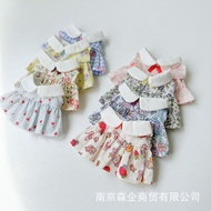 17cm rag cloth floral dress kitty doll dress 10cm 17cm Ragbu doll Dress floral Dress kitty doll doll
