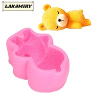 LAKAMIRY 2pcs Silicone Form, Non-Stick Surface  Design Fondant Form, Versatile Easy Demold Chocolate