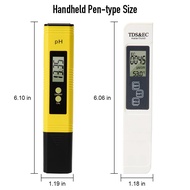Ph Meter Digital Lcd Water Purity Tds Ec Meter Baja Ab Ph Tester Aquarium Temperature hydroponics hi