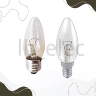 Chiyoda E14 E27  CANDLE  BULB 25W 40W   Clear Bulb