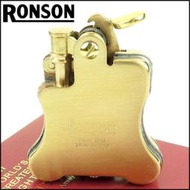 ☆西格瑞商店☆【RONSON】Banjo系列-燃油打火機-黃銅款 NO.R01-0026
