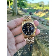 PROKING Jam Tangan Lelaki – Elegant Gold Stainless Steel Watch with Date