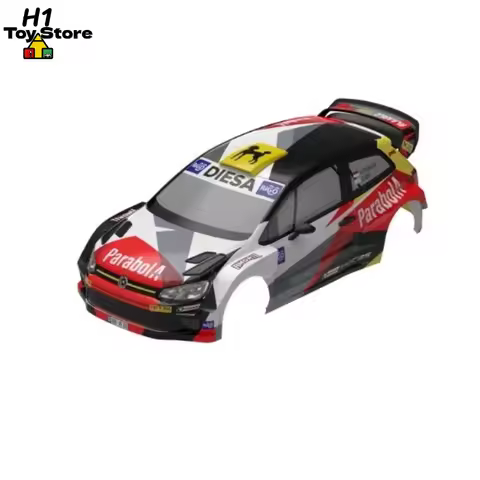 Rlaarlo XTS P12 1/12 Scale Simulation POLO Rally Car Body Shell Painted Replacement Body Shell For R