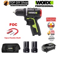 WORX PROFESSIONAL WU130 CORDLESS DRILL/DRIVER [1YEAR WARRANTY]