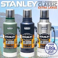 現貨 美國 Stanley 不鏽鋼真空保溫瓶 3色 1.89L 1.9L Dr.倫太郎