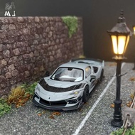 [ALLspark] Mj 1: 64 Ferrari F9xx MJ 1: 64 Ferrari F9xx MJ modified Logo Red Hard Top Convertible Sup