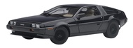 Delorean DMC 12 Metallic Black 1/18 Model Car Autoart 79917