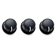 3Piece Air Condition Switch Control Knob Replacement Parts Accessories for Toyota Hilux Vigo Champ F