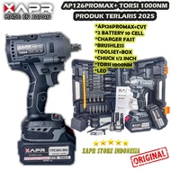AP126 PROMAX APR IMPACT WRENCH 1000NM BODY KECIL TENAGA JUMBO BISA BOR VERSI LENGKAP DARI AP84 PROMA