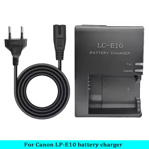 Hot LC-E10E LCE10 Charger For Canon LP-E10 battery EOS 1100D 1200D 1300D 1500D 3000D KISS X50 X70 X8