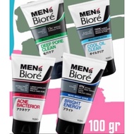 Biore men's facial wash 100ml