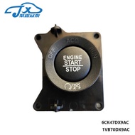 6CK47DX9AC Suitable for 2014-2019 Jeep Cherokee Start Stop Switch One Button Start Switch