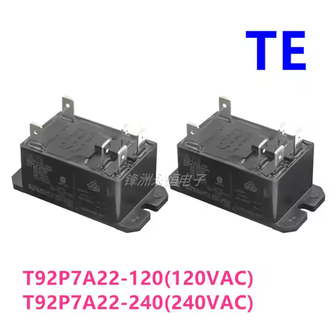 New Original Power Relay T92P7A22-120 T92P7A22-240 120VAC 240VAC 30A 6PIN General Purpose Relay DPST