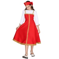 Russian Ethnic Costume Children's Role-Playing Ukraine Costume Children's Stage Performance Costume 
