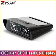 Solar Power Car GPS Speedometer Head up Display Digital Overspeed Alarm Car Total Mileage Driven Mon