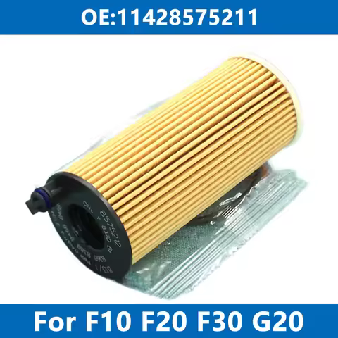 1/6/10PCS Car Oil Filter 11428575211 For BMW F10 F15 F20 F25 F30 F34 G01 G20 G30 118i 320i 320d 520d